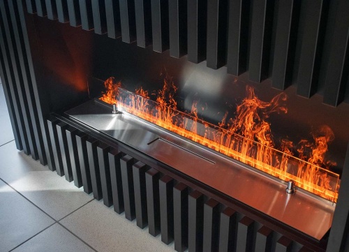 Электроочаг Schönes Feuer 3D FireLine 800 со стальной крышкой в Мытищах