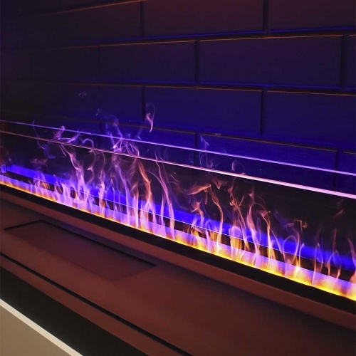 Электроочаг Schönes Feuer 3D FireLine 1200 Blue (с эффектом cинего пламени) в Мытищах
