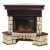 Каминокомплект Real Flame Stone Corner New (античный дуб)+Firespace 25 в Мытищах