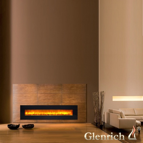 Электрокамин Glenrich Genius 240 (черный) в Мытищах