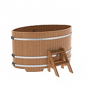 Купель овальная из дуба BentWood 1,15х1,83